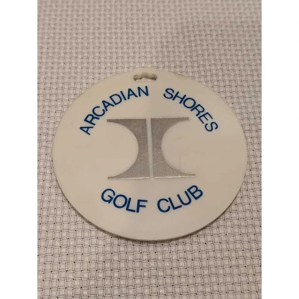 Vintage Arcadian Shores‎ Golf Club & Hilton Myrtle Beach Bag Tag